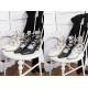 Modo Rose Cross Wedge Shoes(Reservation/3 Colours/Full Payment Without Shipping)